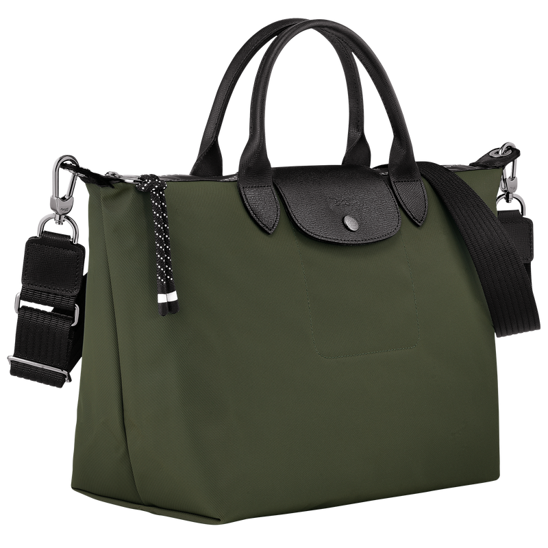 Longchamp Le Pliage Energy Bolso Con Asa Superior L Lona Reciclada - Caqui