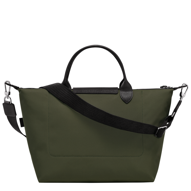 Longchamp Le Pliage Energy Bolso Con Asa Superior L Lona Reciclada - Caqui