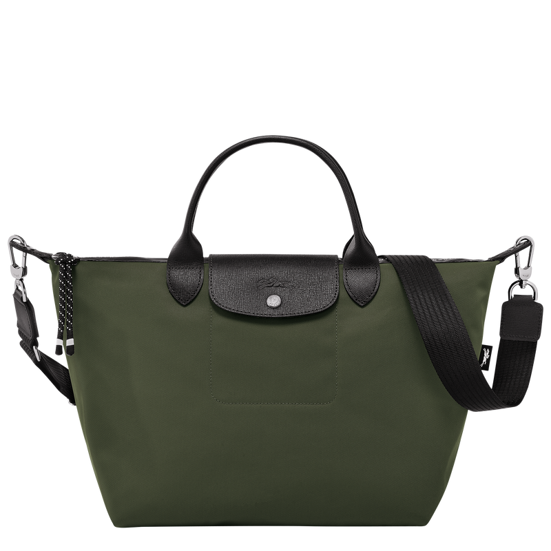 Longchamp Le Pliage Energy Bolso con asa superior L Lona reciclada - Caqui