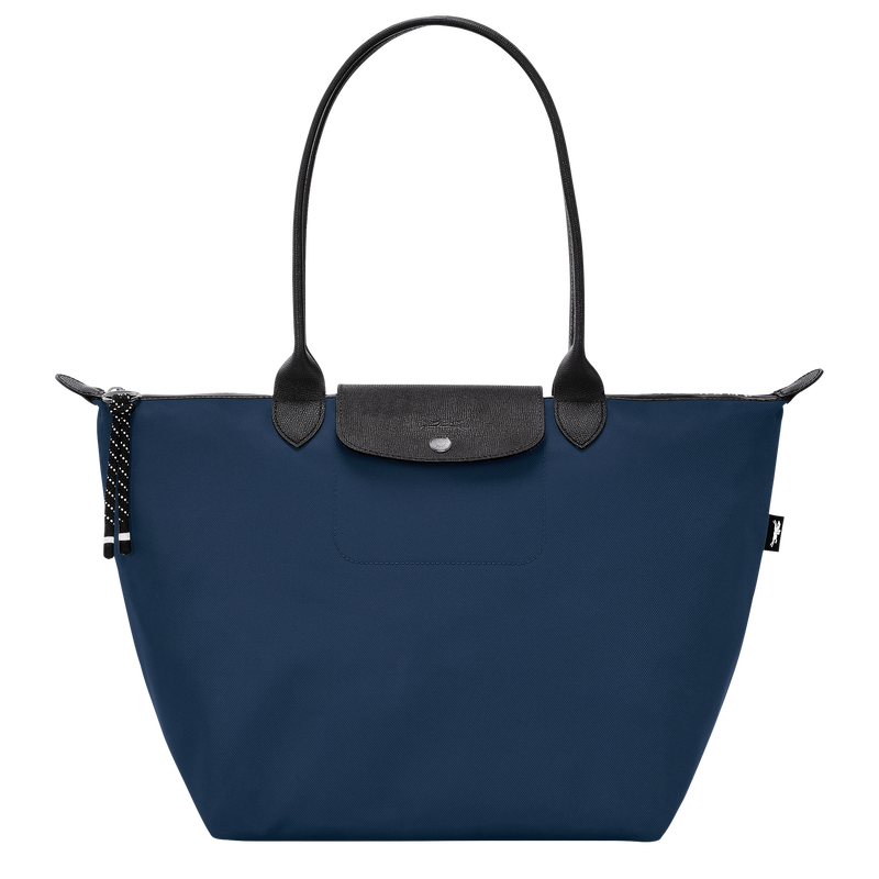 Longchamp Le Pliage Energy Bolso shopper L Lona reciclada - Azul Marino