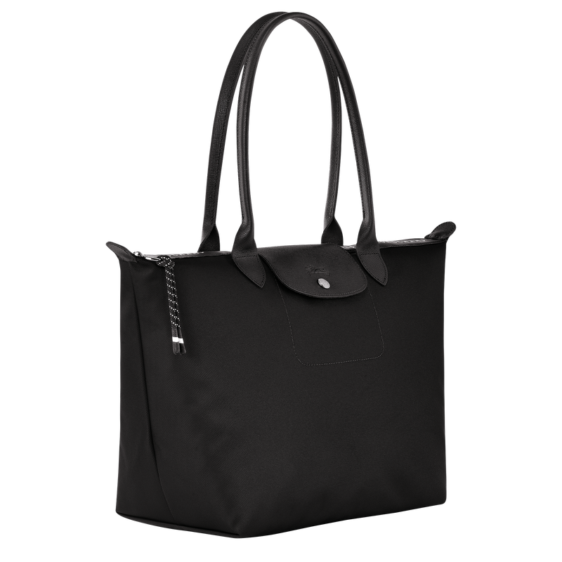Longchamp Le Pliage Energy Bolso Shopper L Lona Reciclada - Negro
