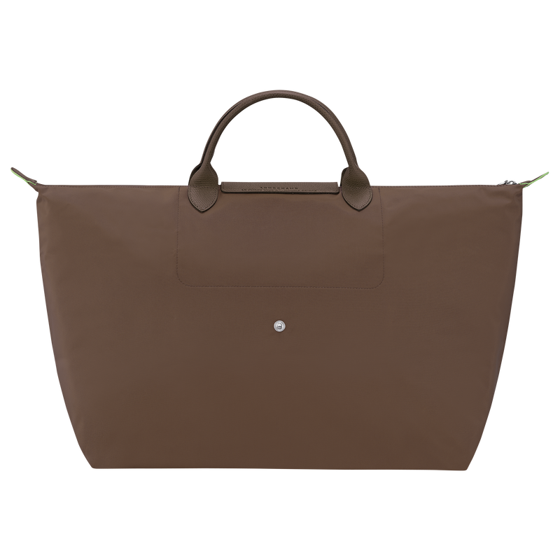 Longchamp Le Pliage Green Bolsa De Viaje L Lona Reciclada - Tierra