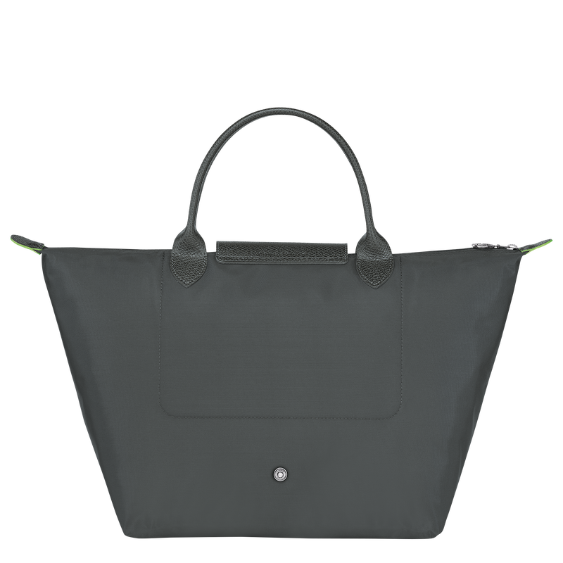 Longchamp Le Pliage Green Bolso Con Asa Superior M Lona Reciclada - Grafito