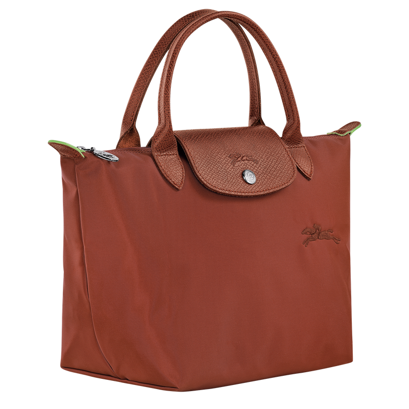 Longchamp Le Pliage Green Bolso Con Asa Superior S Lona Reciclada - Castaño