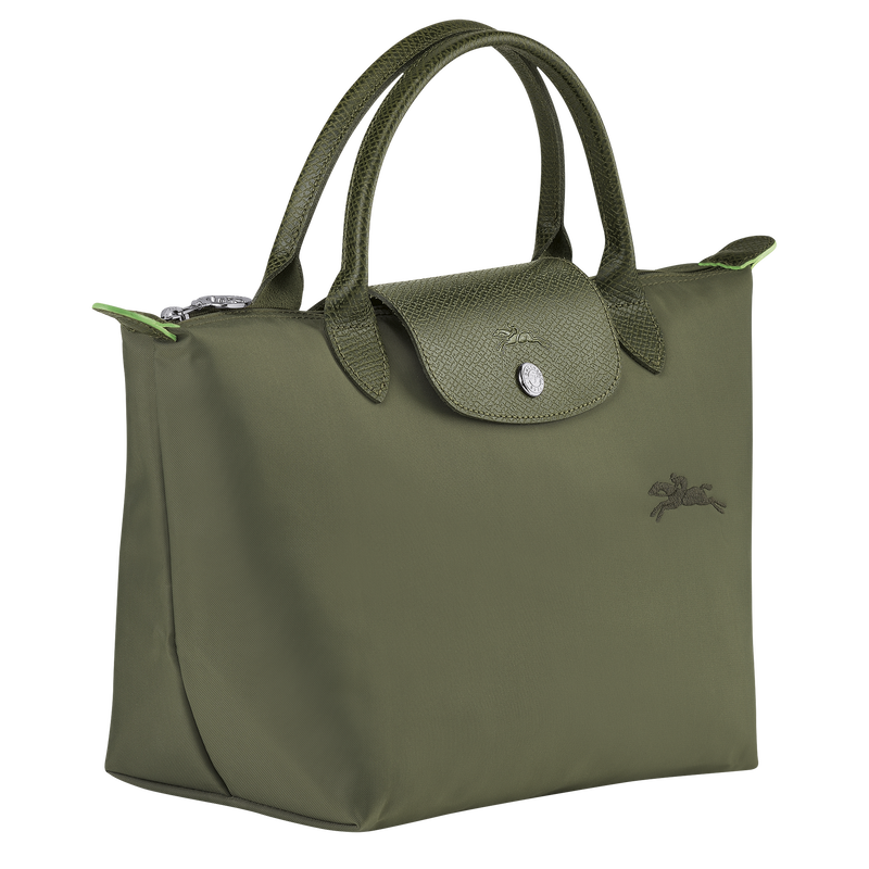 Longchamp Le Pliage Green Bolso Con Asa Superior S Lona Reciclada - Bosque