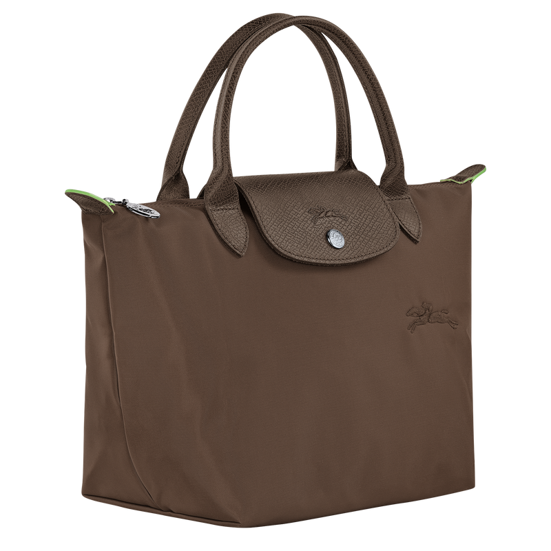 Longchamp Le Pliage Green Bolso Con Asa Superior S Lona Reciclada - Tierra