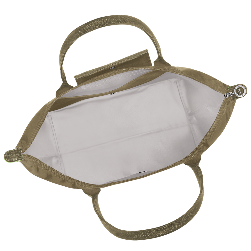 Longchamp Le Pliage Green Bolso De Hombro L Lona Reciclada - Alcachofa