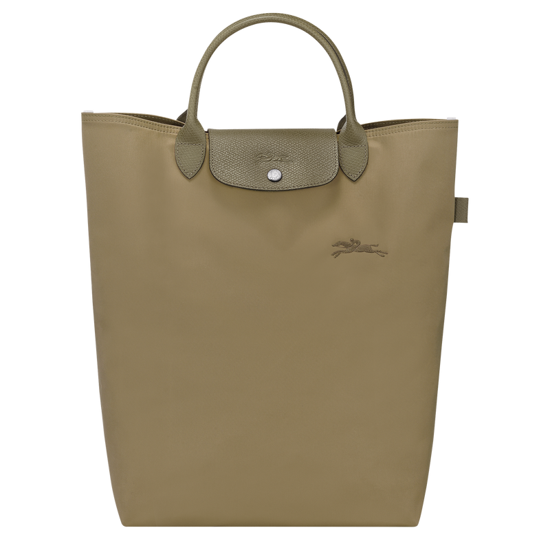 Longchamp Le Pliage Green Bolso shopper M Tela - alcachofa