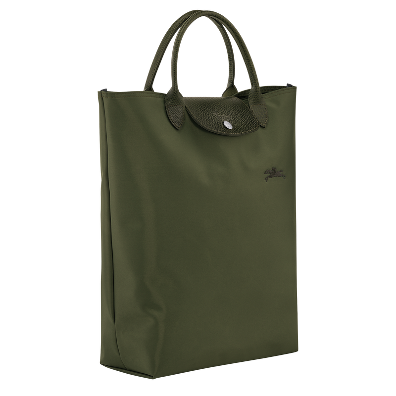 Longchamp Le Pliage Green Bolso Shopper M Tela - Bosque