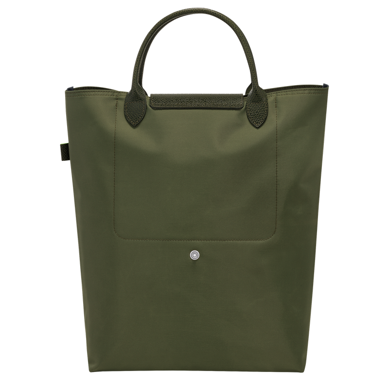 Longchamp Le Pliage Green Bolso Shopper M Tela - Bosque