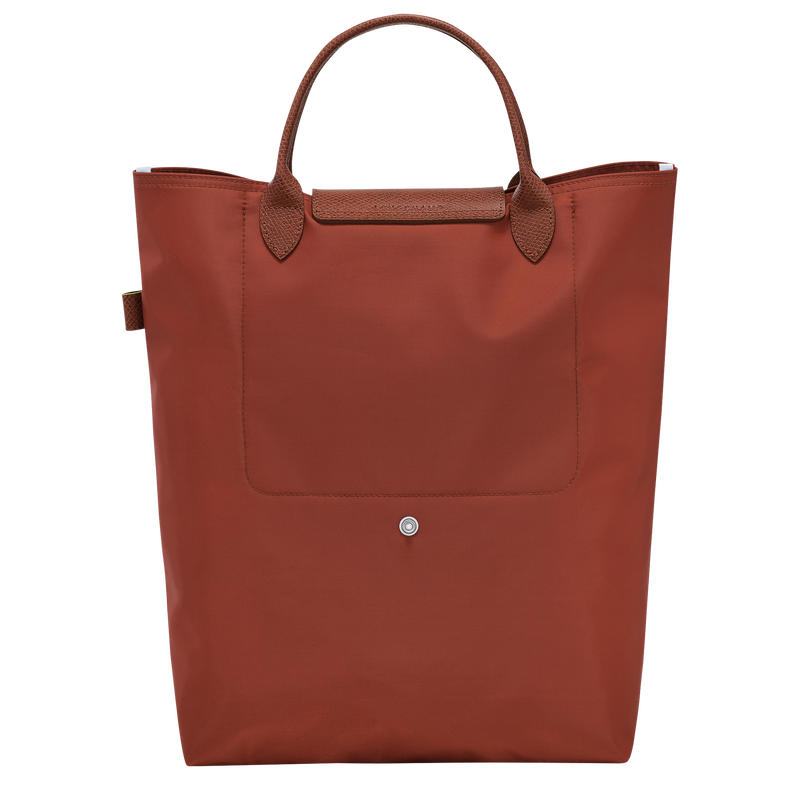 Longchamp Le Pliage Green Bolso Shopper M Tela - Castaño