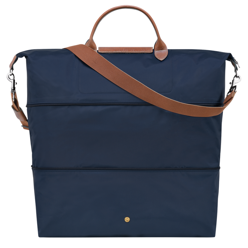 Longchamp Le Pliage Original Bolsa De Viaje Ampliable Lona Reciclada - Azul Marino