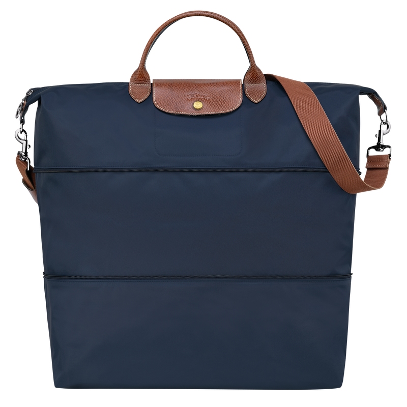 Longchamp Le Pliage Original Bolsa de viaje ampliable Lona reciclada - Azul Marino