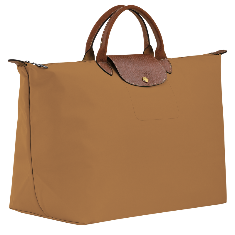 Longchamp Le Pliage Original Bolsa De Viaje L Lona Reciclada - Ante