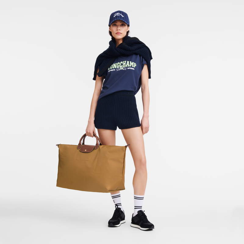 Longchamp Le Pliage Original Bolsa De Viaje XL Lona Reciclada - Ante