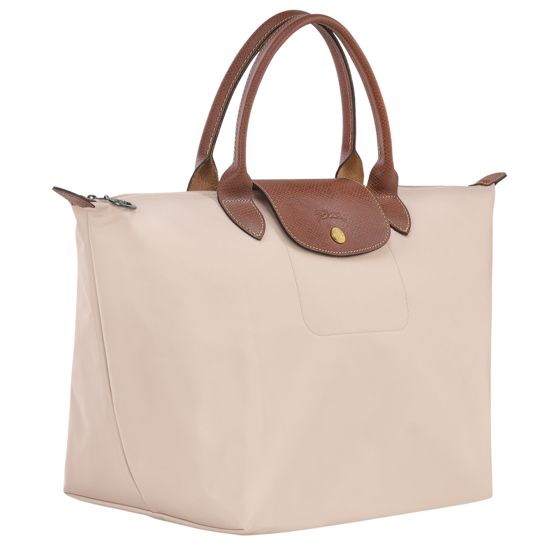 Longchamp Le Pliage Original Bolso Con Asa Superior M Lona Reciclada - Papel