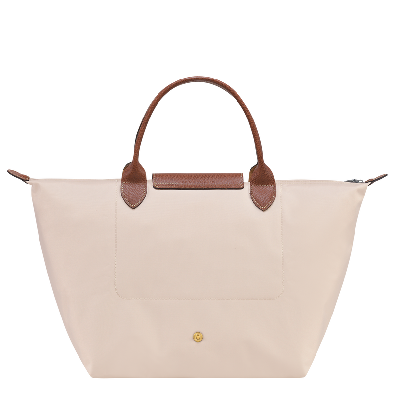 Longchamp Le Pliage Original Bolso Con Asa Superior M Lona Reciclada - Papel