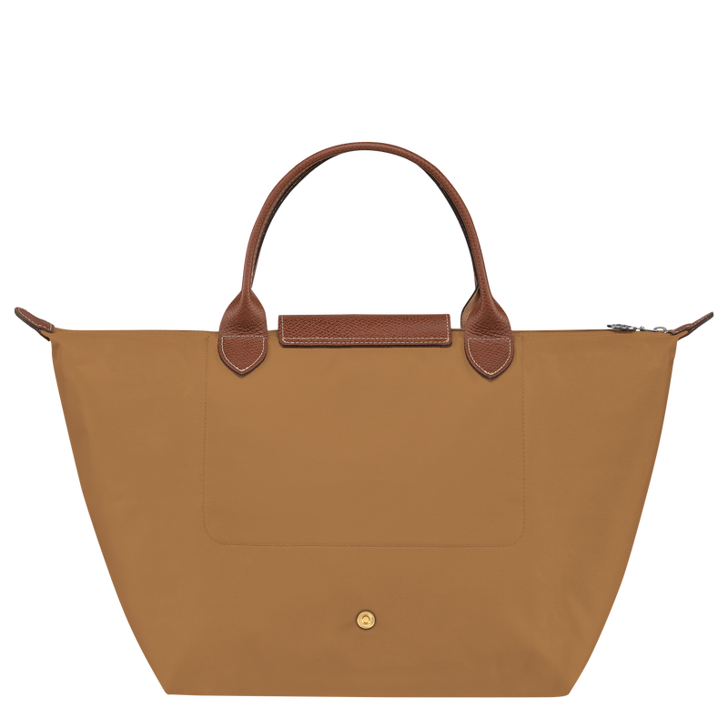 Longchamp Le Pliage Original Bolso Con Asa Superior M Lona Reciclada - Ante