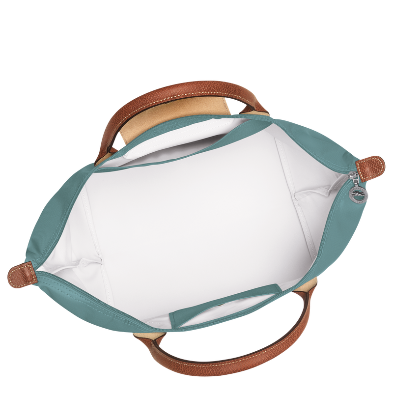 Longchamp Le Pliage Original Bolso Con Asa Superior M Lona Reciclada - Eucalipto