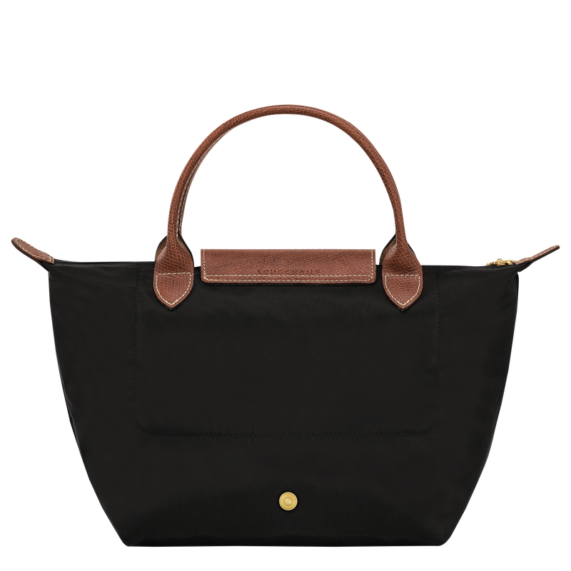 Longchamp Le Pliage Original Bolso Con Asa Superior S Lona Reciclada - Negro
