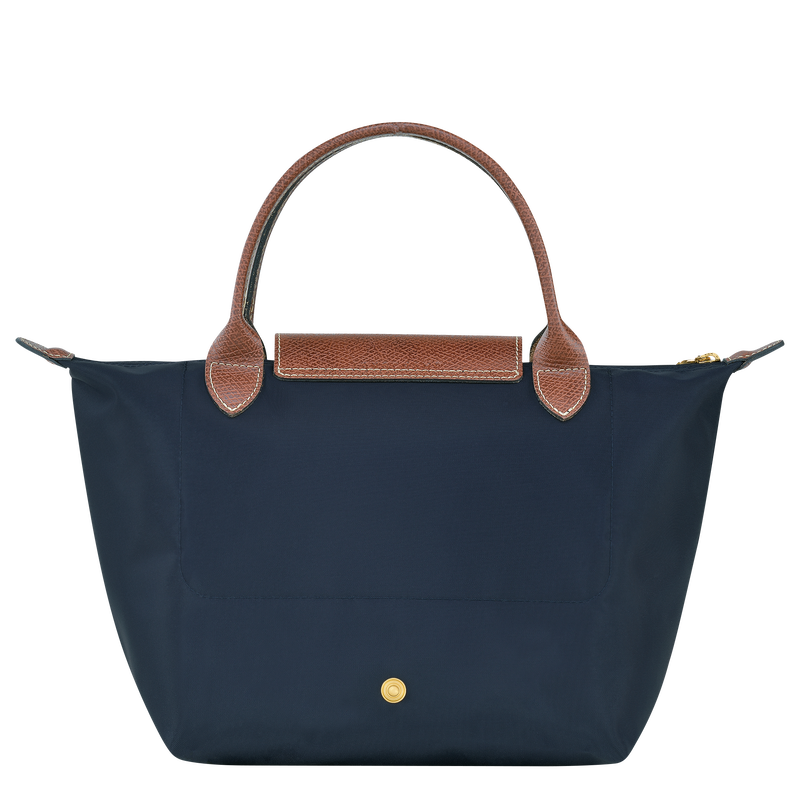 Longchamp Le Pliage Original Bolso Con Asa Superior S Lona Reciclada - Azul Marino