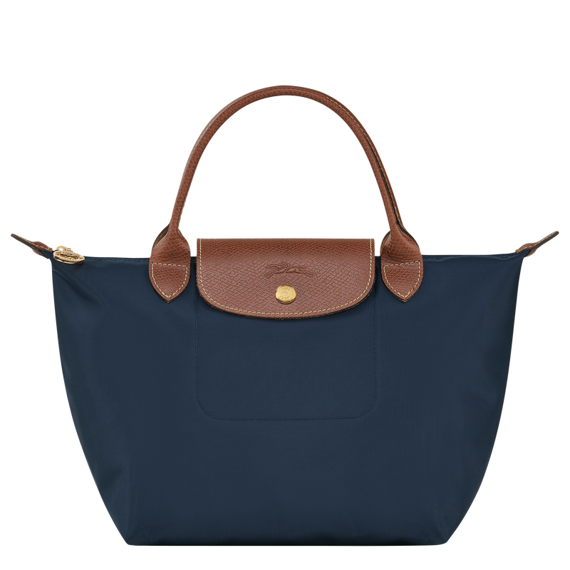 Longchamp Le Pliage Original Bolso con asa superior S Lona reciclada - Azul Marino