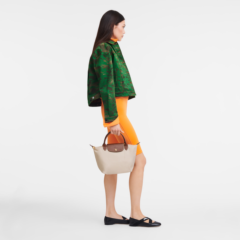 Longchamp Le Pliage Original Bolso Con Asa Superior S Lona Reciclada - Papel