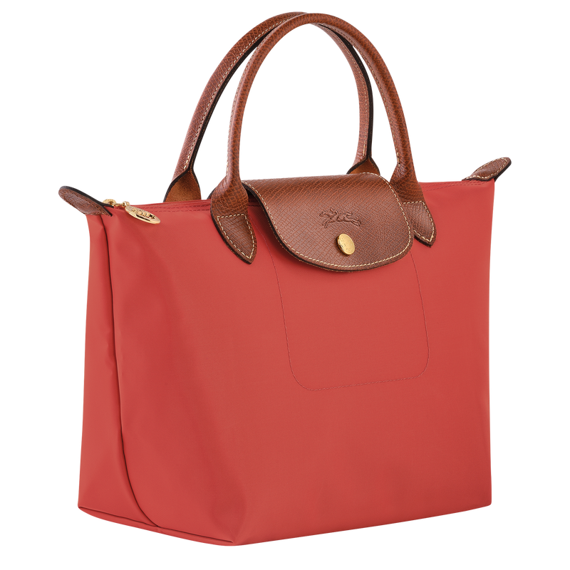 Longchamp Le Pliage Original Bolso Con Asa Superior S Lona Reciclada - Tomate