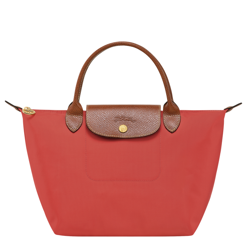 Longchamp Le Pliage Original Bolso con asa superior S Lona reciclada - Tomate