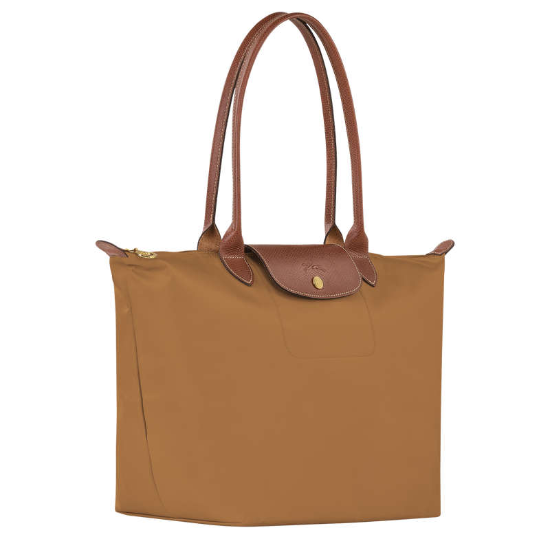 Longchamp Le Pliage Original Bolso De Hombro L Lona Reciclada - Ante