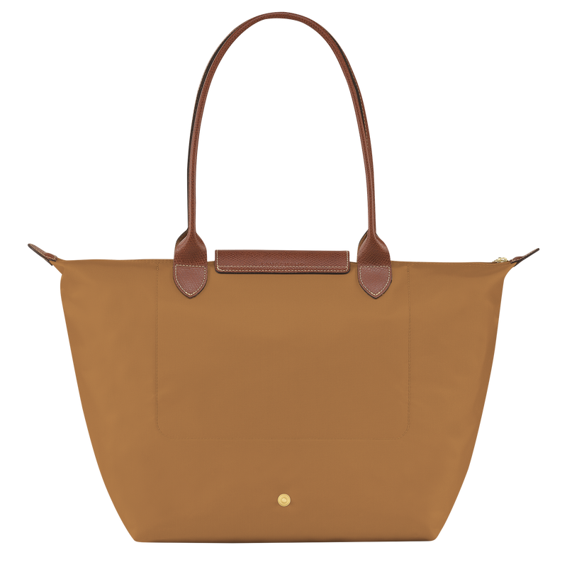 Longchamp Le Pliage Original Bolso De Hombro L Lona Reciclada - Ante