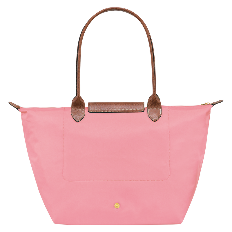 Longchamp Le Pliage Original Bolso De Hombro L Lona Reciclada - Malvavisco