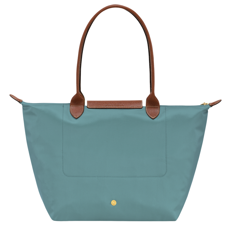 Longchamp Le Pliage Original Bolso De Hombro L Lona Reciclada - Eucalipto