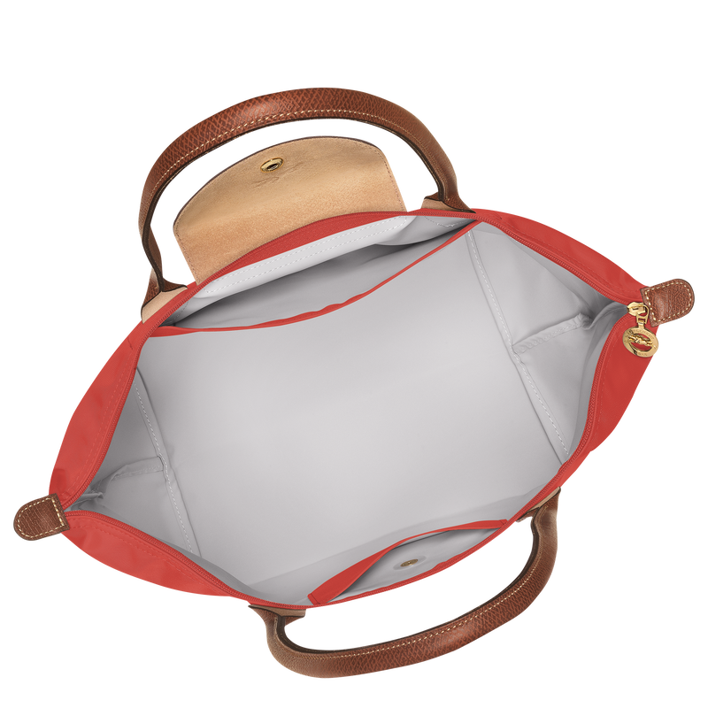 Longchamp Le Pliage Original Bolso De Hombro L Lona Reciclada - Tomate