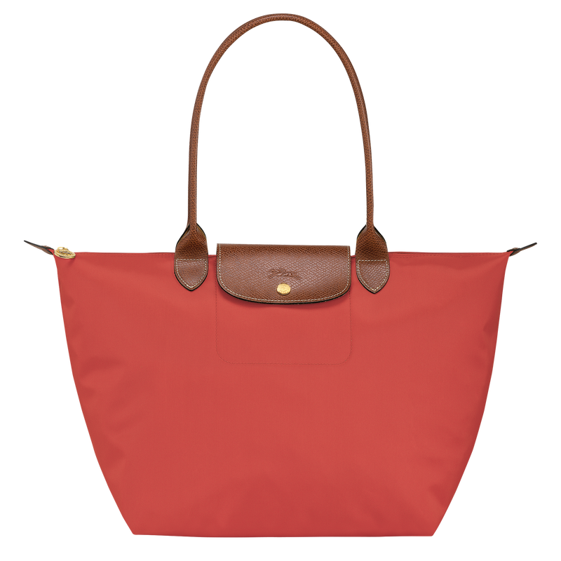 Longchamp Le Pliage Original Bolso de hombro L Lona reciclada - Tomate