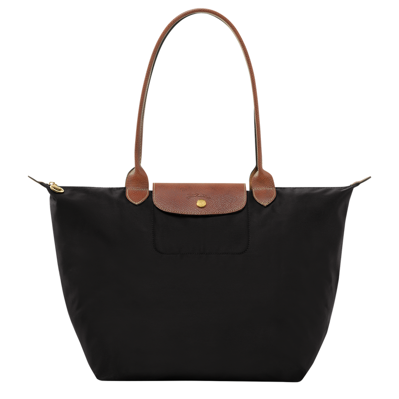 Longchamp Le Pliage Original Bolso de hombro L Lona reciclada - Negro