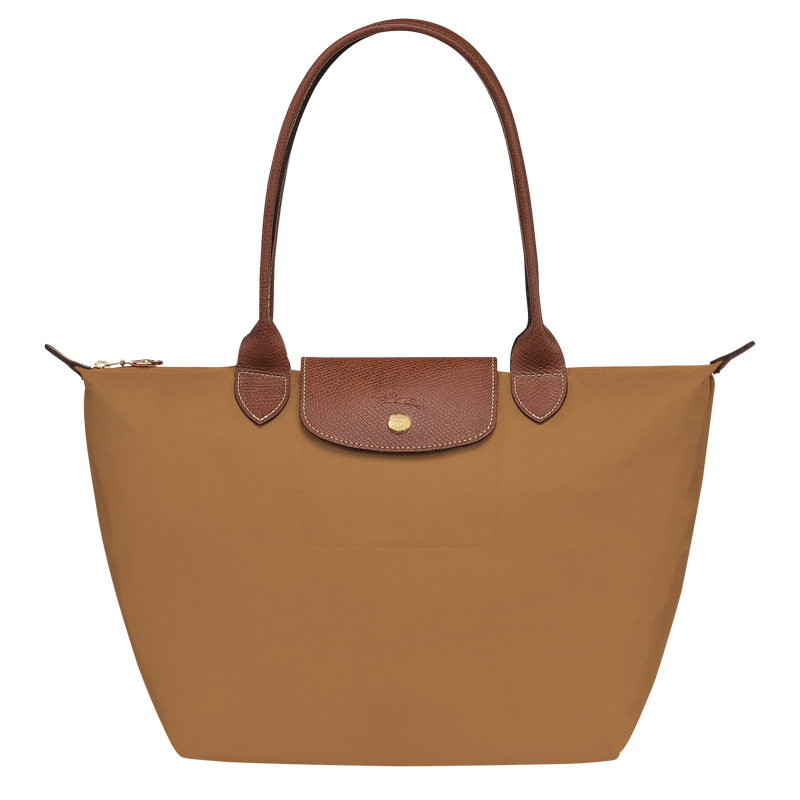 Longchamp Le Pliage Original Bolso de hombro M Lona reciclada - Ante
