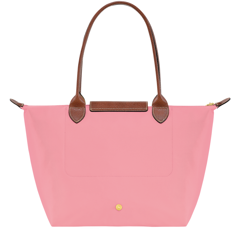 Longchamp Le Pliage Original Bolso De Hombro M Lona Reciclada - Malvavisco