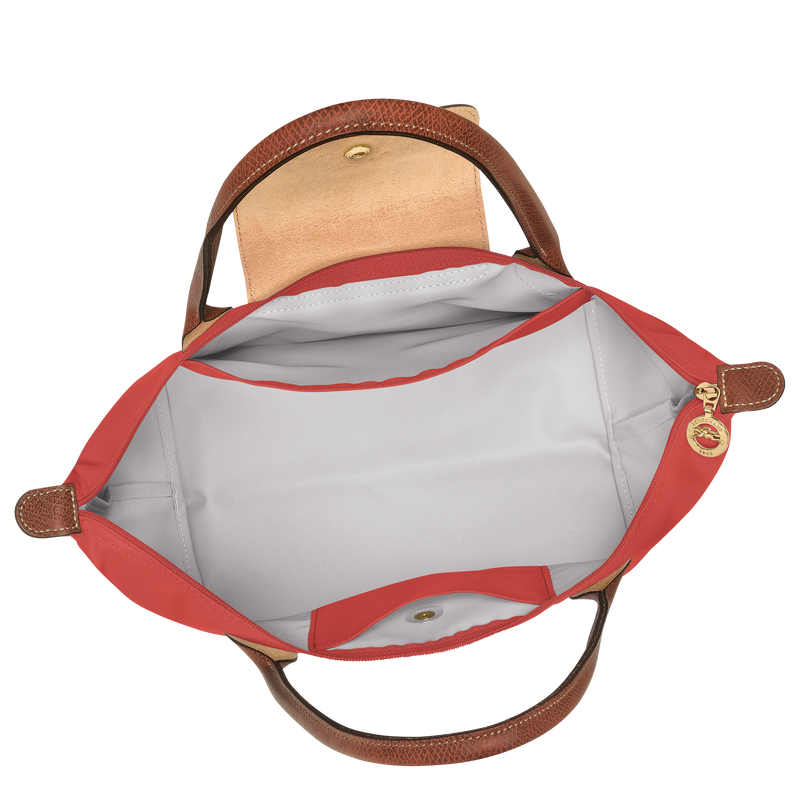 Longchamp Le Pliage Original Bolso De Hombro M Lona Reciclada - Tomate