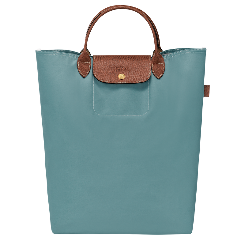Longchamp Le Pliage Original Bolso shopper M Tela - Eucalipto