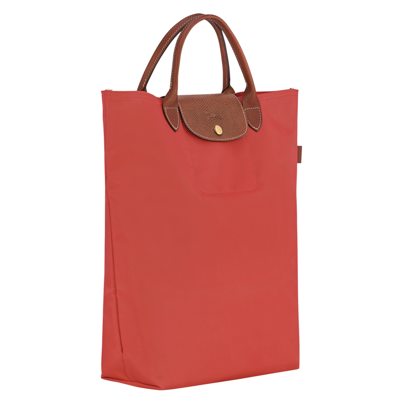 Longchamp Le Pliage Original Bolso Shopper M Tela - Tomate
