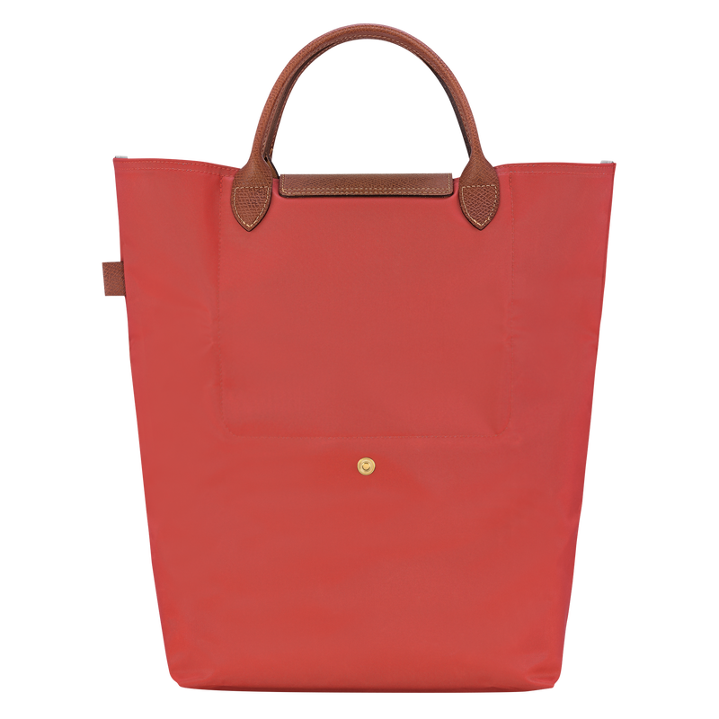 Longchamp Le Pliage Original Bolso Shopper M Tela - Tomate