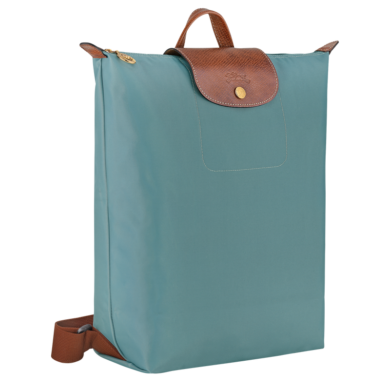 Longchamp Le Pliage Original Mochila M Tela - Eucalipto