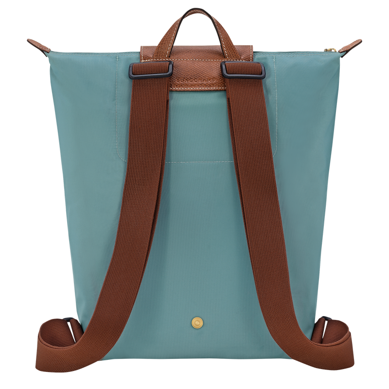 Longchamp Le Pliage Original Mochila M Tela - Eucalipto