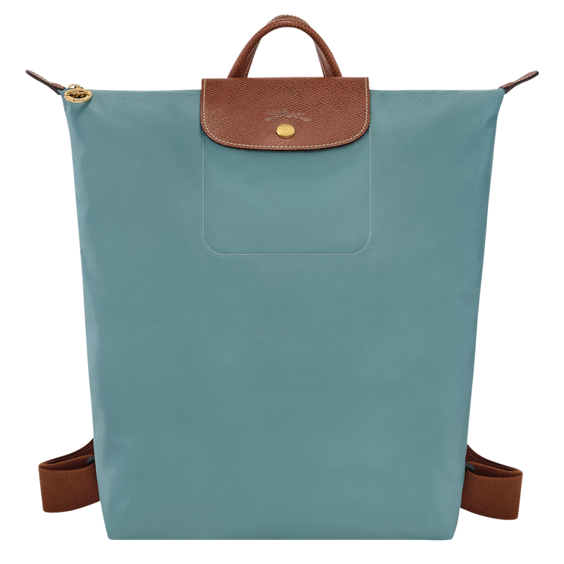 Longchamp Le Pliage Original Mochila M Tela - Eucalipto