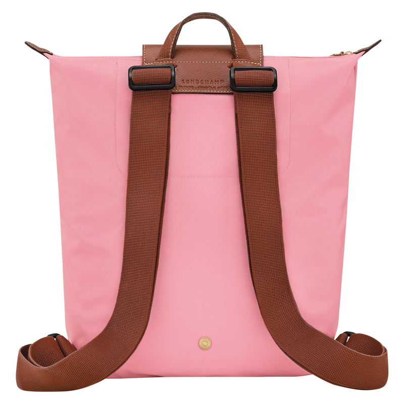 Longchamp Le Pliage Original Mochila M Tela - Malvavisco