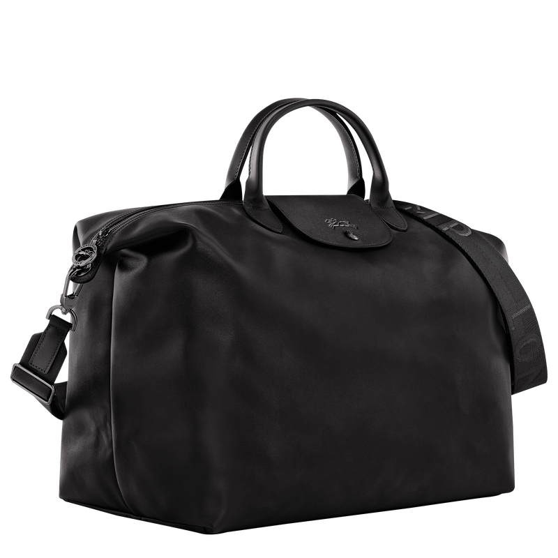 Longchamp Le Pliage Xtra Bolsa De Viaje L Cuero - Negro
