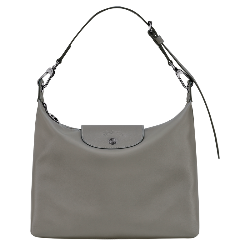 Longchamp Le Pliage Xtra Bolso Hobo M Cuero - Tórtola