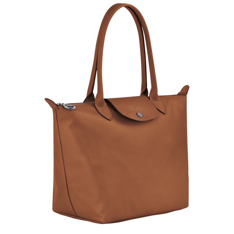 Longchamp Le Pliage Xtra Bolso Shopper M Cuero - Coñac