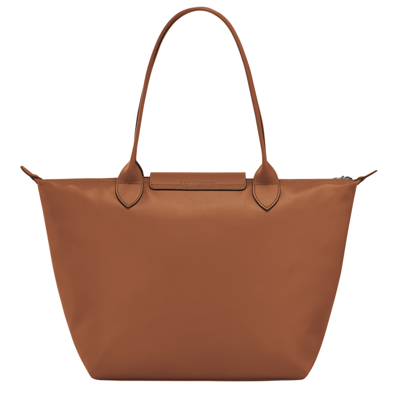 Longchamp Le Pliage Xtra Bolso Shopper M Cuero - Coñac